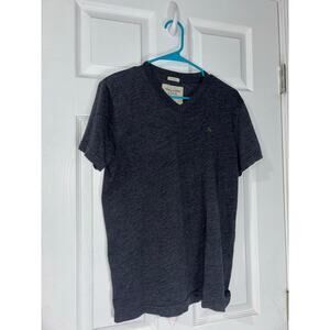 Men’s abercrombie and fitch t shirt Mens M navy Gray